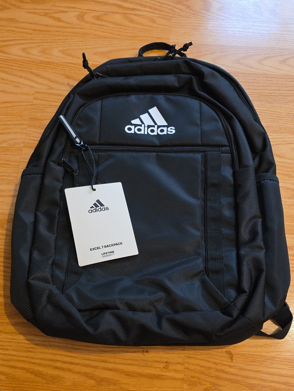adidas Black Excel 7 Backpack